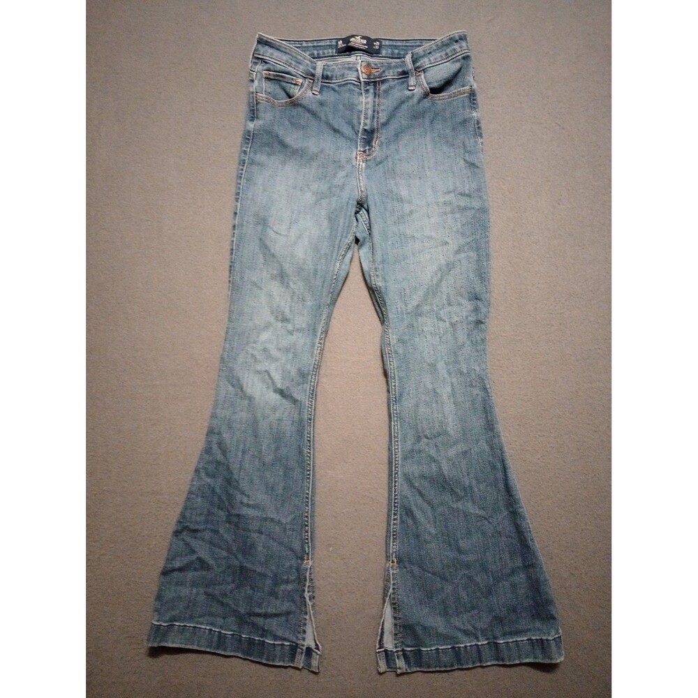 Hollister High-Rise Vintage Flare Jeans Womens 9R 29" X 32" Soft Stretch